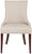 Safavieh Becca Linen Dining Chair W/ Nickel Nail Heads | Dining Chairs | Modishstore - 2