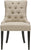 Safavieh Amanda Tufted Chair W/ Nickel Nail Heads | Dining Chairs | Modishstore - 15