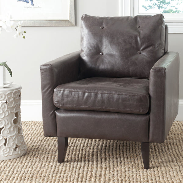 Safavieh Mid Century Modern Caleb Club Chair | Accent Chairs |  Modishstore 