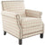 Safavieh Easton Club Chair In Plaid - Brass Nail Heads | Accent Chairs |  Modishstore  - 5