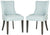 Safavieh Gretchen Side Chair Silver Nail Heads - Set Of 2 | Dining Chairs | Modishstore - 3