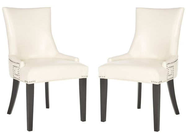 Safavieh Gretchen Side Chair Silver Nail Heads - Set Of 2 | Dining Chairs | Modishstore - 5
