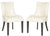 Safavieh Gretchen Side Chair Silver Nail Heads - Set Of 2 | Dining Chairs | Modishstore - 5