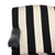 Safavieh Devona Awning Stripe Arm Chair - Silver Nail Heads | Armchairs |  Modishstore  - 6