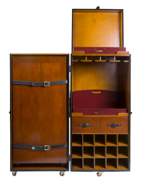 Grand Club Trunk Bar by Authentic Models | Cabinets | Modishstore-3