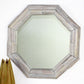 Haussmann Mirror Ne Teak Octagon Branch 34" Dia - Agate Grey | Mirrors | Modishstore