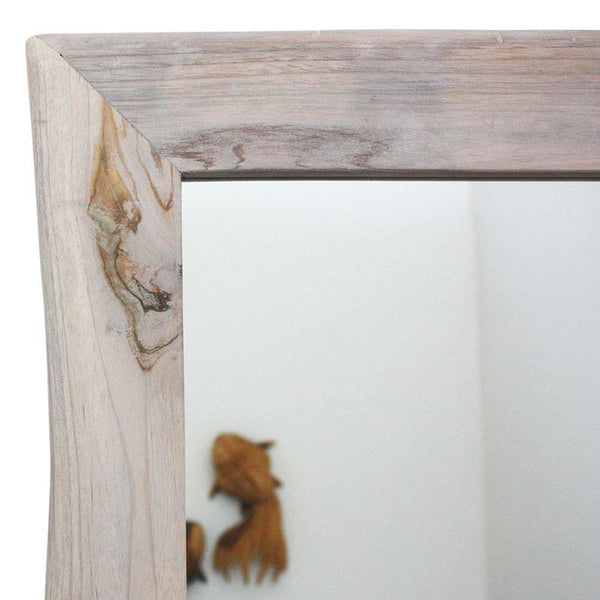 Haussmann Mirror Ne Teak Rectangle 48
