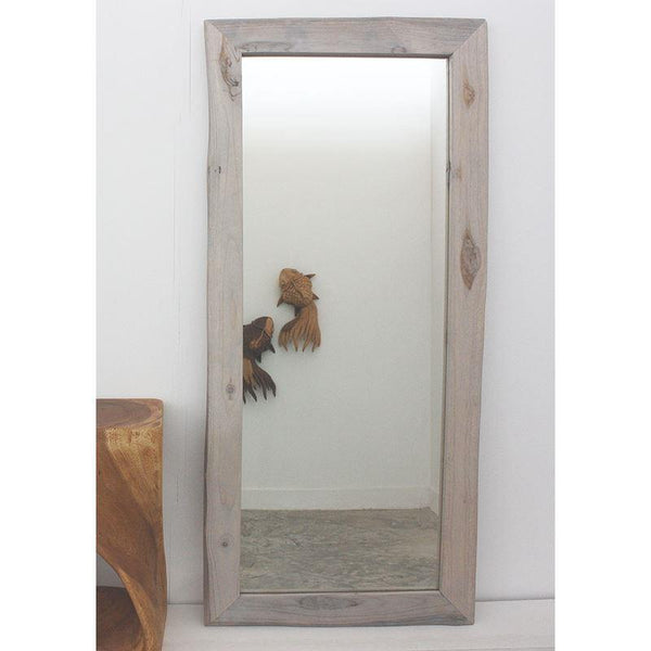 Haussmann Mirror Ne Teak Rectangle 48