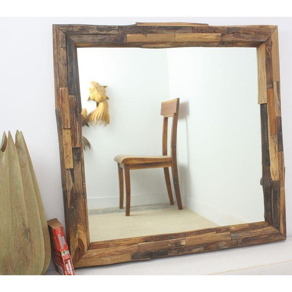 Haussmann Mirror Ne Teak Branch 30