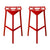 Mod Made Geometric Aluminum Barstool 2-Pack
