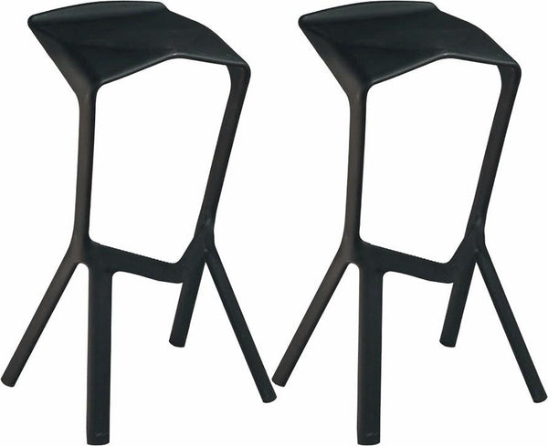 Mod Made Aspect Bar Stool 2-Pack | Modishstore | Bar Stools