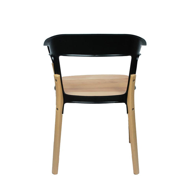 Mod Made Jasper Steel Wood Chair