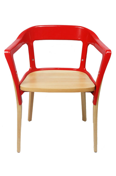 Mod Made Jasper Steel Wood Chair