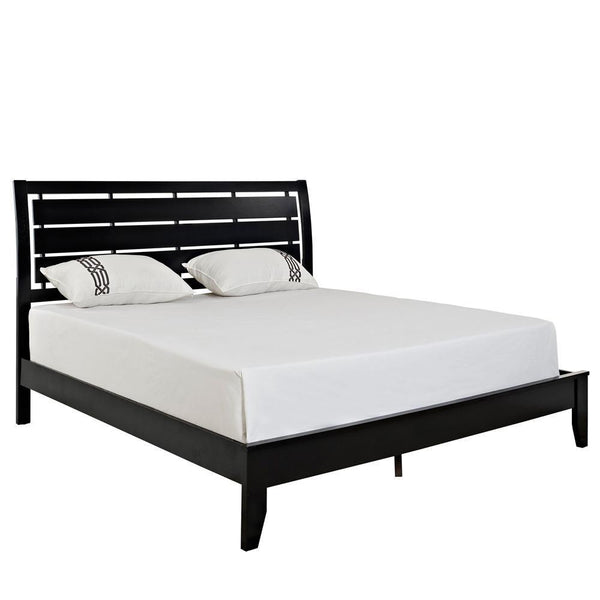 Modway Olivia 2 Piece Queen Bedroom Set - Black | Bedroom Sets | Modishstore-3