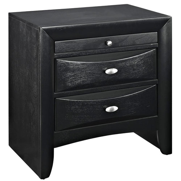Modway Olivia 2 Piece Queen Bedroom Set - Black | Bedroom Sets | Modishstore-4
