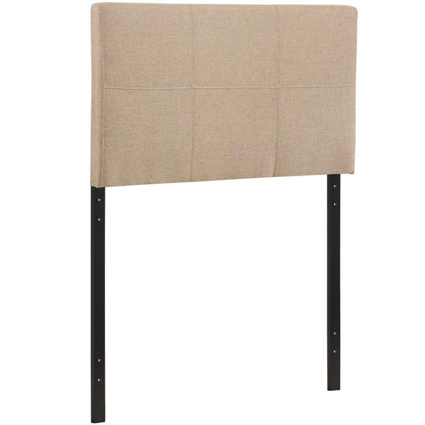 Modway Oliver Twin Upholstered Fabric Headboard - Beige | Headboards | Modishstore-2