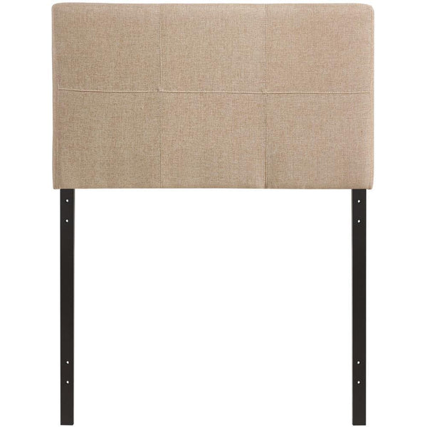 Modway Oliver Twin Upholstered Fabric Headboard - Beige | Headboards | Modishstore-3