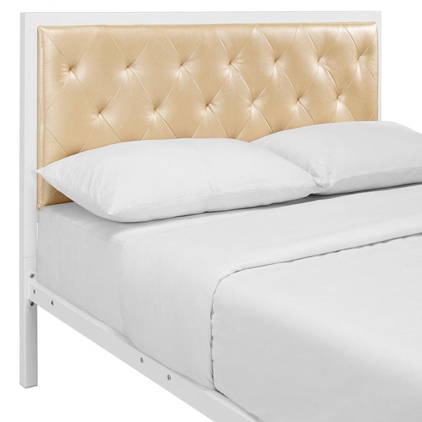 Modway Mia Full Vinyl Bed Frame | Beds | Modishstore-6