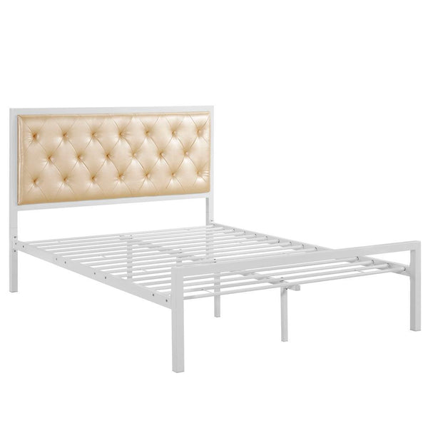 Modway Mia Full Vinyl Bed Frame | Beds | Modishstore-7