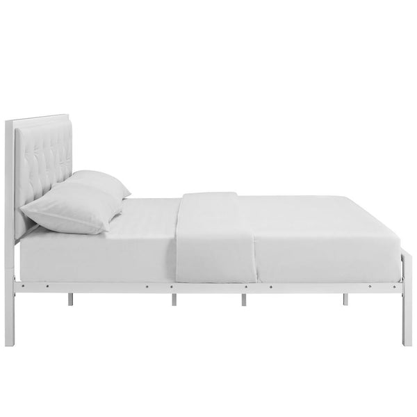 Modway Mia Full Vinyl Bed Frame | Beds | Modishstore-11