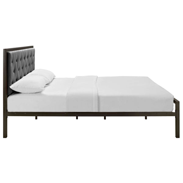Modway Mia Queen Fabric Bed Frame | Beds | Modishstore-4