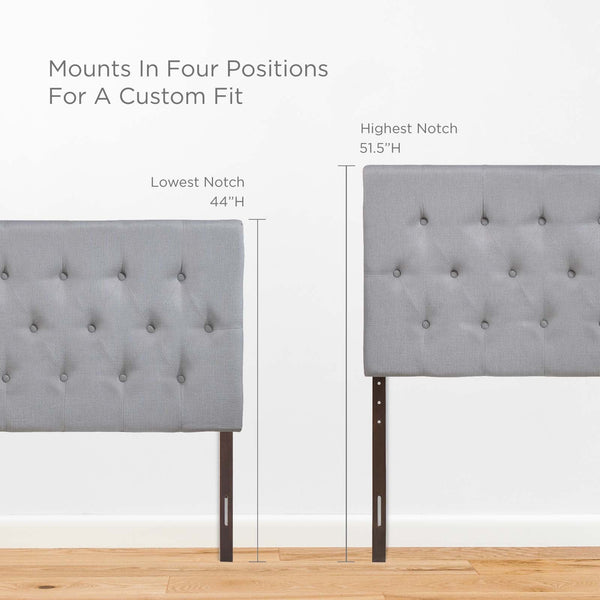 Modway Clique Full Headboard - Sky Gray | Headboards | Modishstore-2