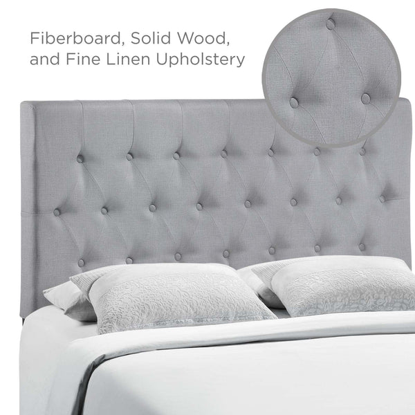 Modway Clique Full Headboard - Sky Gray | Headboards | Modishstore-7