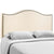 Modway Curl Queen Nailhead Upholstered Headboard | Headboards | Modishstore-26