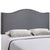 Modway Curl Queen Nailhead Upholstered Headboard | Headboards | Modishstore-25