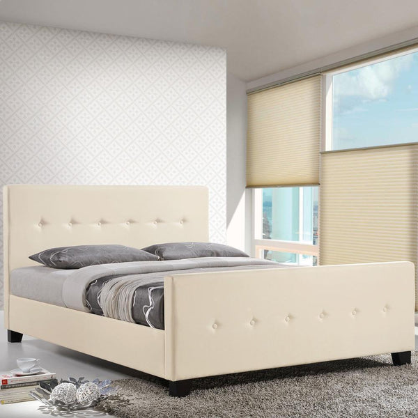 Modway Abigail Queen Bed - Ivory | Beds | Modishstore