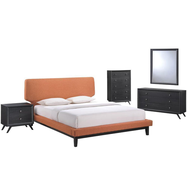 Modway Bethany 5 Piece Queen Bedroom Set - MOD-5335 | Bedroom Sets | Modishstore-5