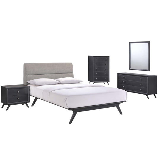 Modway Addison 5 Piece Queen Bedroom Set - MOD-5341 | Bedroom Sets | Modishstore