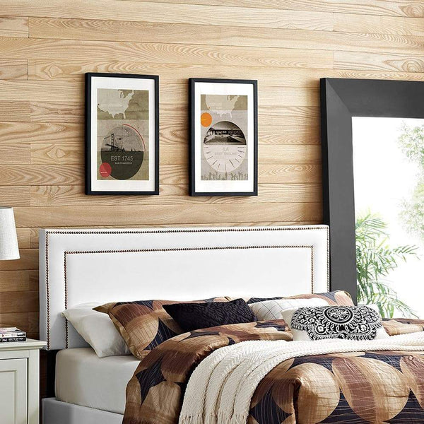 Modway Jessamine Queen Upholstered Vinyl Headboard | Headboards | Modishstore-8