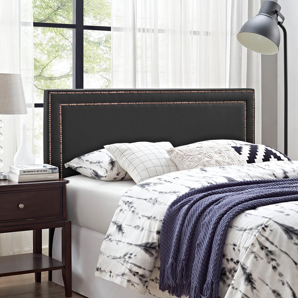 Modway Jessamine King Upholstered Vinyl Headboard | Headboards | Modishstore