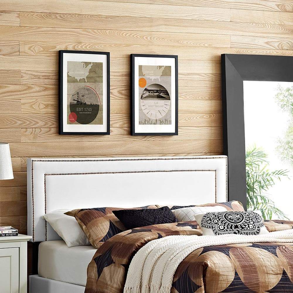 Modway Jessamine King Upholstered Vinyl Headboard | Headboards | Modishstore-7