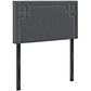 Modway Josie Twin Upholstered Fabric Headboard | Headboards | Modishstore-4