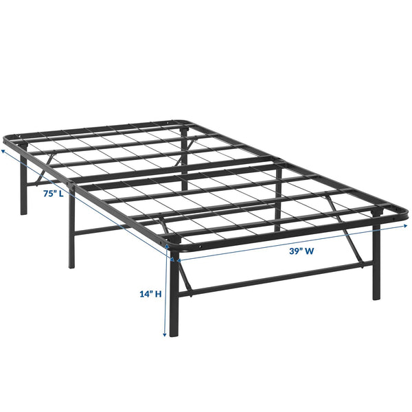 Modway Horizon Twin Stainless Steel Bed Frame | Beds | Modishstore-13