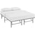 Modway Horizon Full Stainless Steel Bed Frame | Beds | Modishstore-30