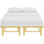 Modway Horizon Full Stainless Steel Bed Frame | Beds | Modishstore-45