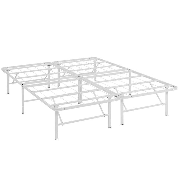 Modway Horizon Queen Stainless Steel Bed Frame | Beds | Modishstore-38
