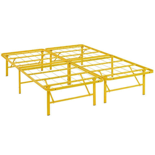 Modway Horizon Queen Stainless Steel Bed Frame | Beds | Modishstore-44