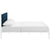 Modway Millie Full Fabric Bed - White Azure | Beds | Modishstore-4