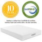 Modway Aveline 10" King Mattress - White | Mattresses | Modishstore-6