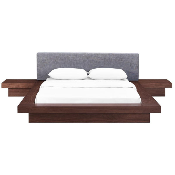 Modway Freja 3 Piece Queen Fabric Bedroom Set | Bedroom Sets | Modishstore-20