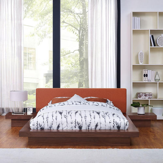 Modway Freja 3 Piece Queen Fabric Bedroom Set | Bedroom Sets | Modishstore-15