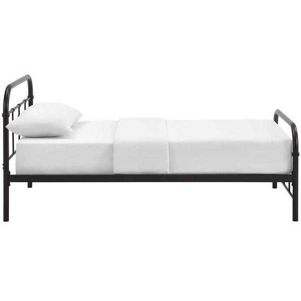 Modway Maisie Twin Stainless Steel Bed Frame | Beds | Modishstore-16