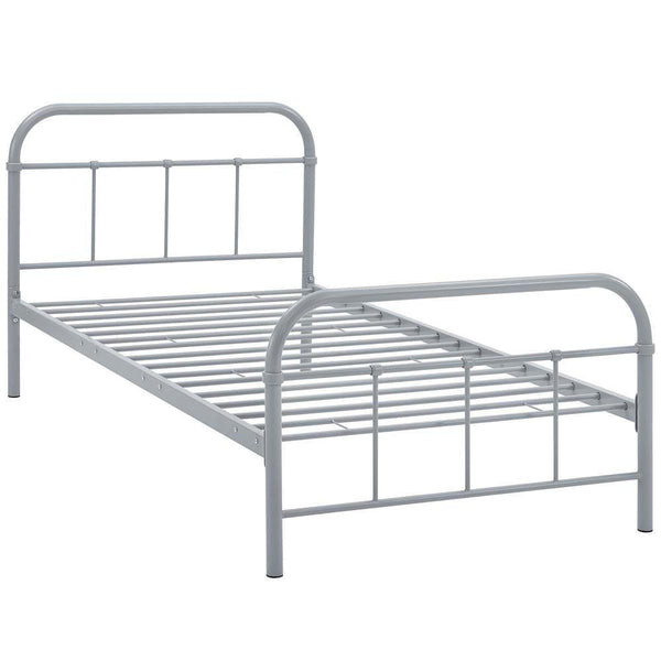 Modway Maisie Twin Stainless Steel Bed Frame | Beds | Modishstore-3