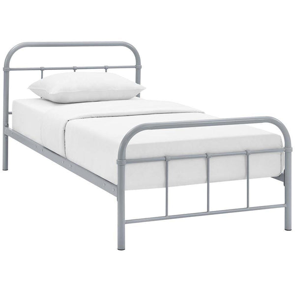 Modway Maisie Twin Stainless Steel Bed Frame | Beds | Modishstore-5