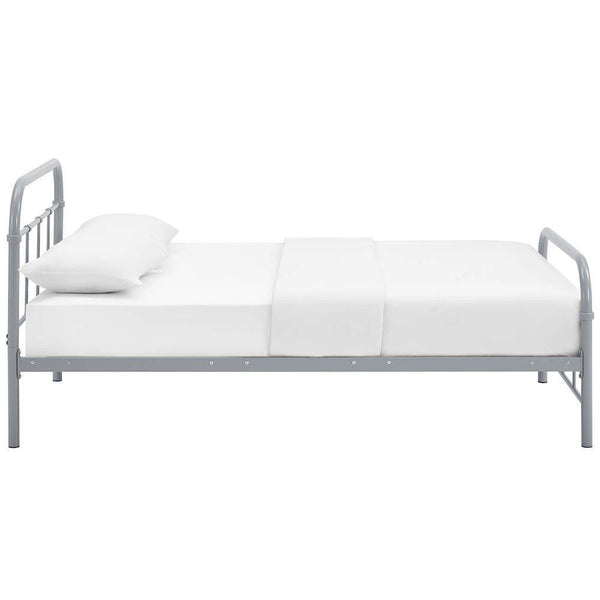 Modway Maisie Twin Stainless Steel Bed Frame | Beds | Modishstore-8
