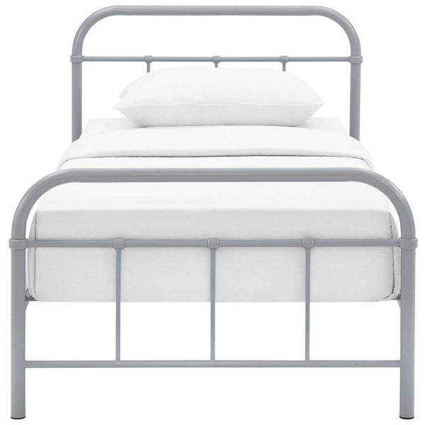 Modway Maisie Twin Stainless Steel Bed Frame | Beds | Modishstore-7